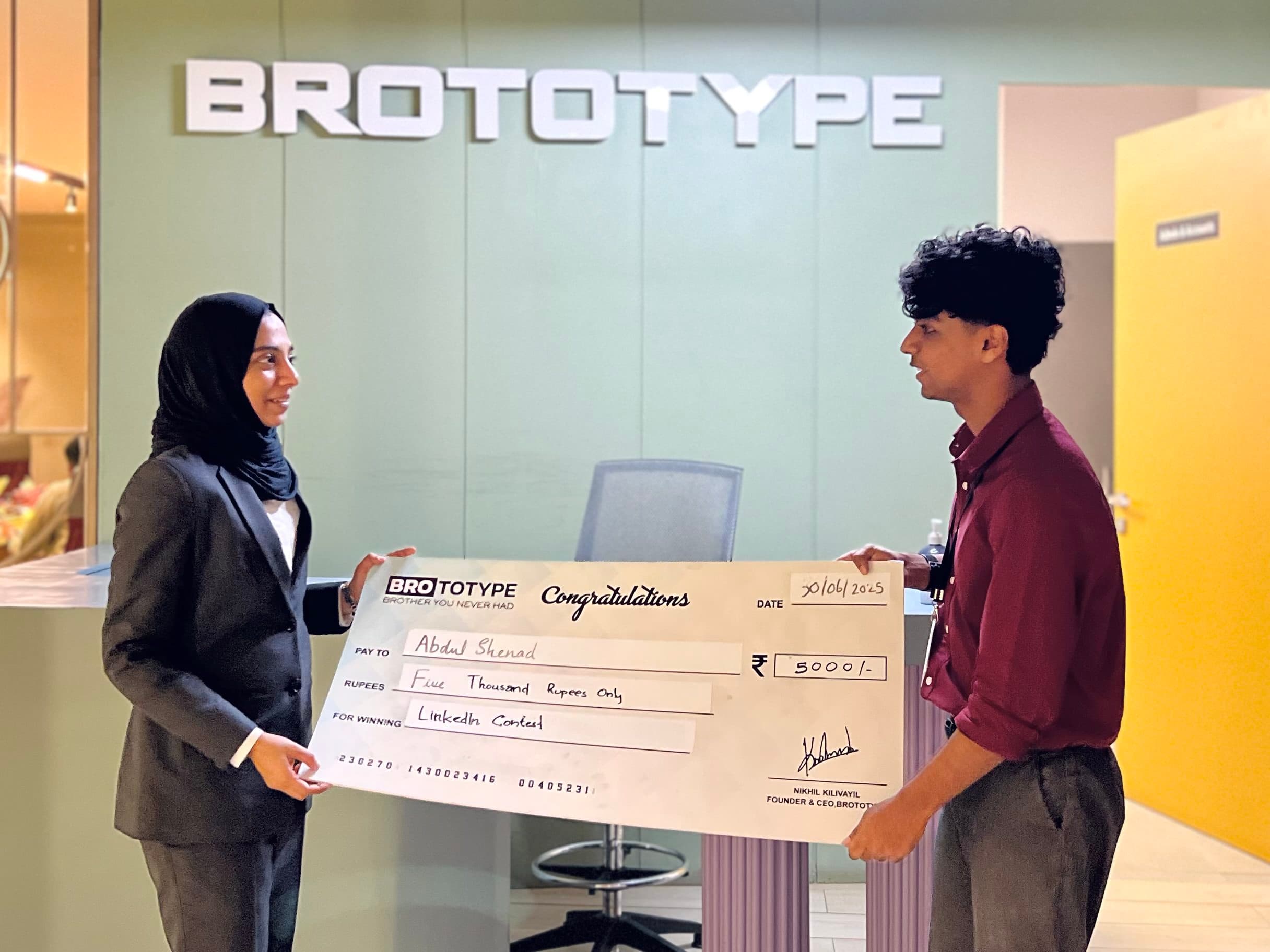 LinkedIn Contest Winner